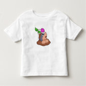 Mole Earth Flower Kinder Shirts (Voorkant)