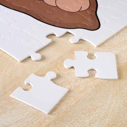 Mole Earth Flower Legpuzzel (Zijkant)