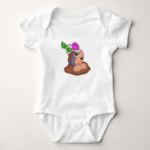 Mole Earth Flower Romper (Voorkant)