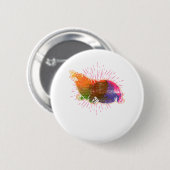 Mole Earth Ronde Button 5,7 Cm (Voorkant /achterkant)