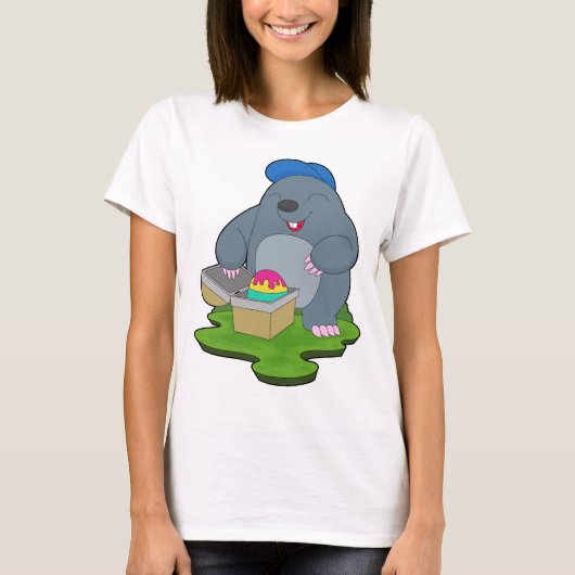 Mole Easter Easter egg T-shirt (Voorkant)