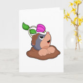 Mole Erdbloom Kaart (Gele Bloem)