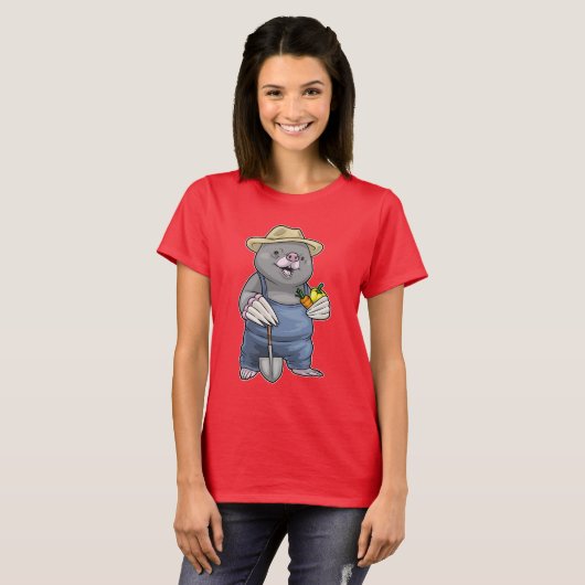 Mole Farmer Groenten T-shirt (Voorkant volledig)