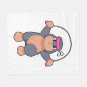 Mole Fitness Rope Fleece Deken (Voorkant (Horizontaal))