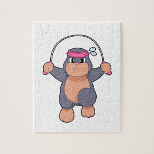 Mole Fitness Rope Legpuzzel