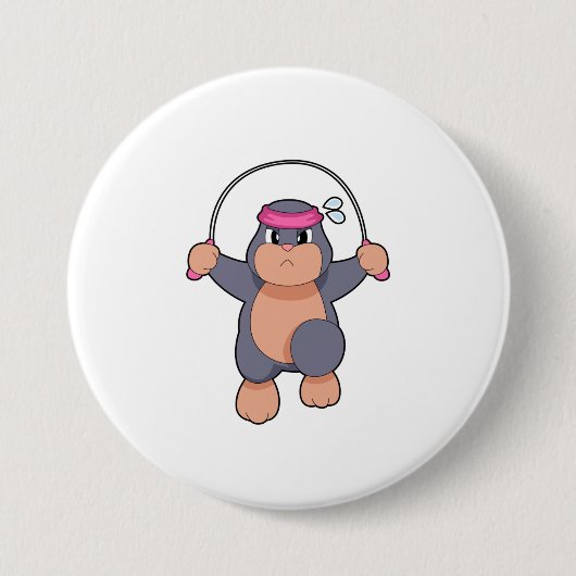 Mole Fitness Rope Ronde Button 7,6 Cm (Voorkant)