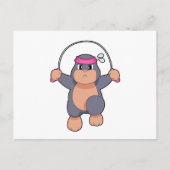 Mole Fitnesstouw Briefkaart (Voorkant)