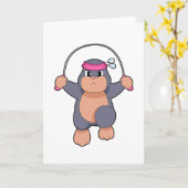 Mole Fitnesstouw Kaart (Gele Bloem)