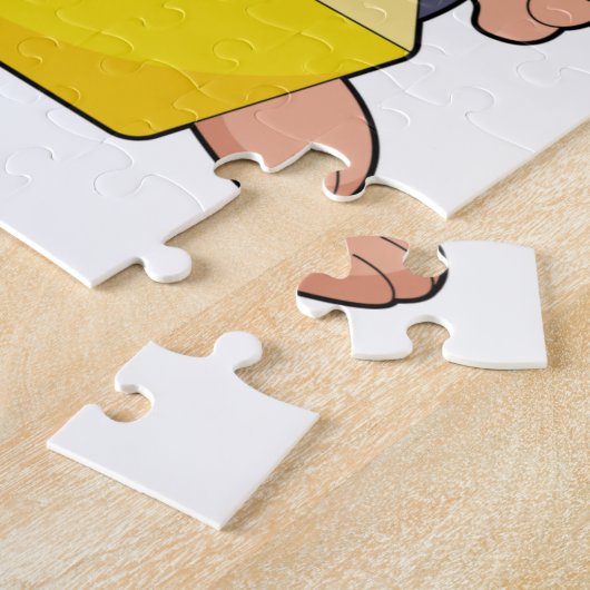 Mole Game Legpuzzel (Zijkant)