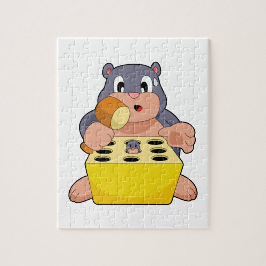 Mole Game Legpuzzel (Verticaal)