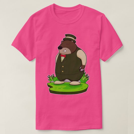 Mole Groom Jacket Wedding T-shirt (Design voorkant)