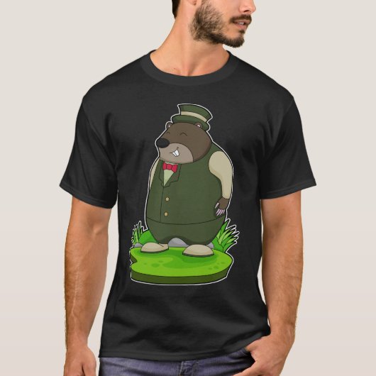 Mole Groom Jas Trouwfeest T-shirt (Voorkant)