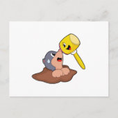 Mole Hammer Briefkaart (Voorkant)