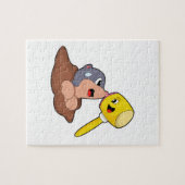Mole Hammer Legpuzzel (Horizontaal)