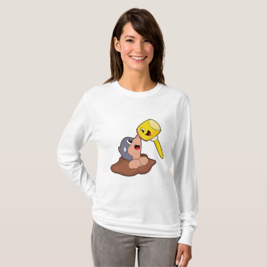 Mole Hammer T-shirt (Voorkant volledig)