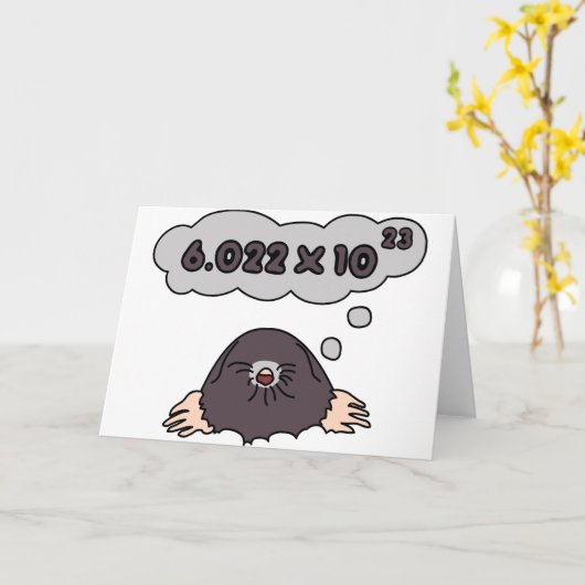 Mole Kaart (Gele Bloem)