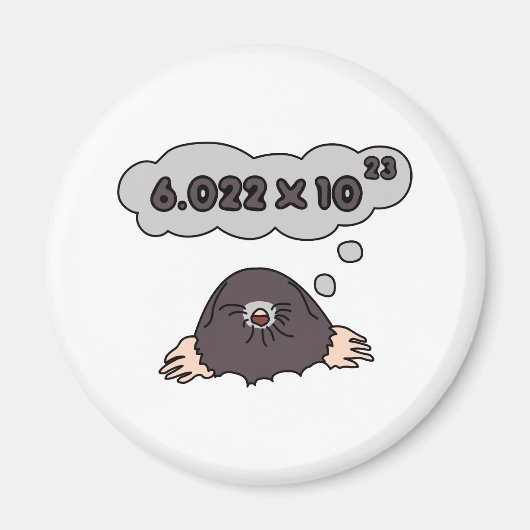 Mole Magneet (Voorkant)