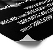 "Mole Mannen" Radio Poster (Hoek)