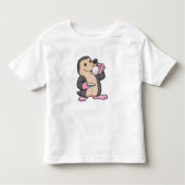 Mole met Cup Koffie & saucer Kinder Shirts (Voorkant)