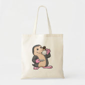 Mole met Cup Koffie & saucer Tote Bag (Voorkant)