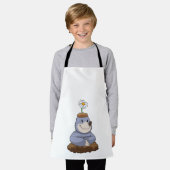 Mole met Daisy Flower Schort (Gedragen)