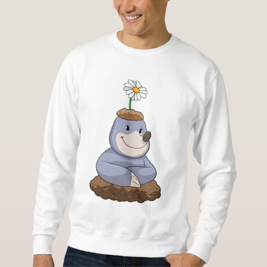 Mole met Daisy Flower Trui (Voorkant)