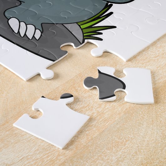 Mole met Donut Legpuzzel (Zijkant)