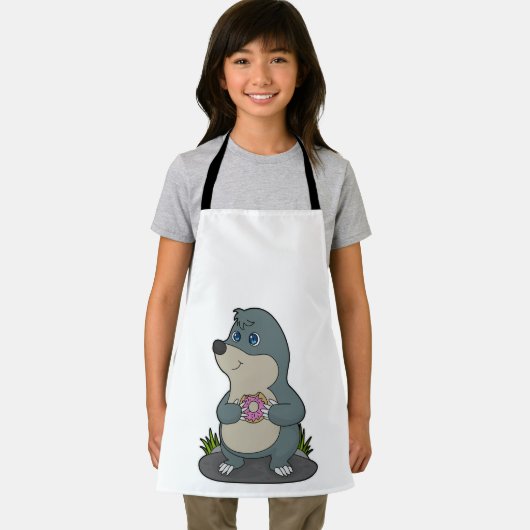 Mole met Donut Schort (Insitu)