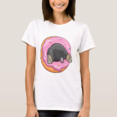 Mole met Donut T-shirt (Voorkant)