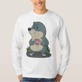 Mole met Donut T-shirt (Voorkant)