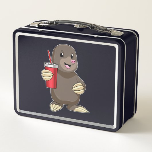 Mole met Drink mok (Achterkant)