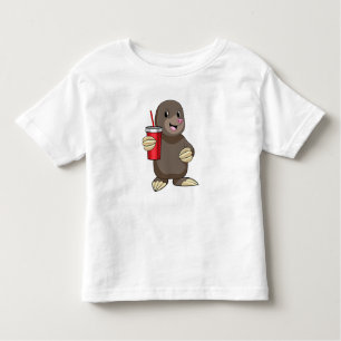 Mole met Drink mok Kinder Shirts