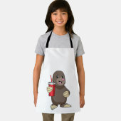 Mole met Drink mok Schort (Insitu)