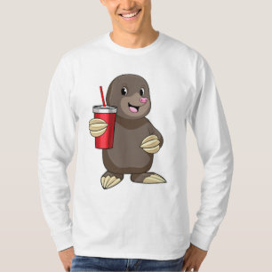 Mole met Drink mok T-shirt