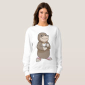 Mole met koffiebeker trui (Voorkant volledig)