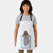 Mole met maatbekertje schort (Insitu)