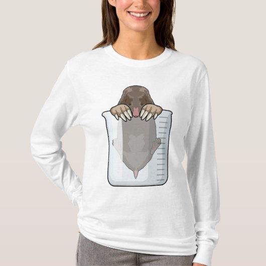 Mole met maatbekertje t-shirt (Voorkant)