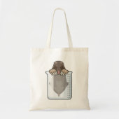 Mole met maatbekertje tote bag (Voorkant)