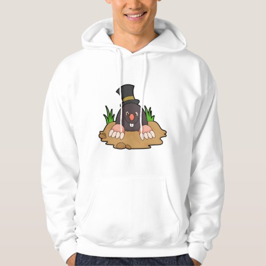 Mole met Molehill en Pet Hoodie (Voorkant)