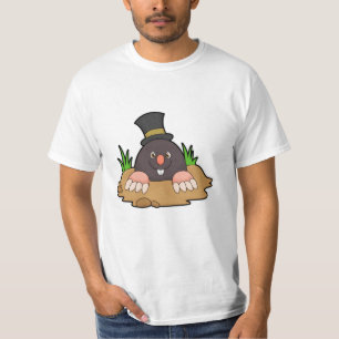Mole met Molehill en Pet T-shirt