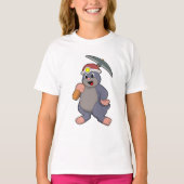 Mole met Pickaxe T-shirt (Voorkant)