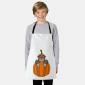 Mole met pompoen schort (Gedragen)