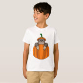 Mole met pompoen t-shirt (Voorkant volledig)
