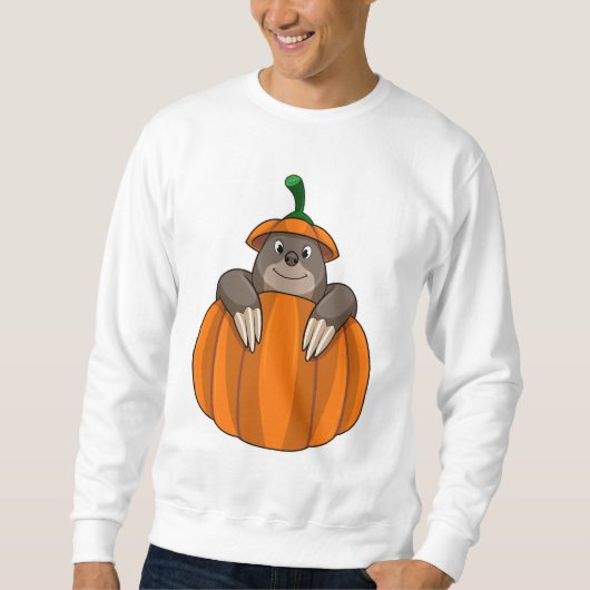 Mole met pompoen trui (Voorkant)
