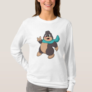 Mole met Scarf T-shirt