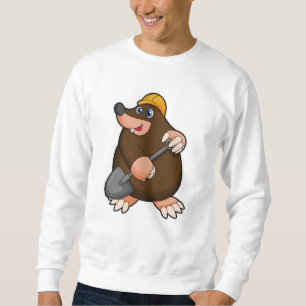 Mole met schittering en hard pet trui