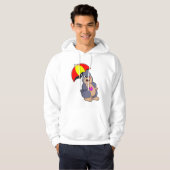 Mole met Umbrella Hoodie (Voorkant volledig)