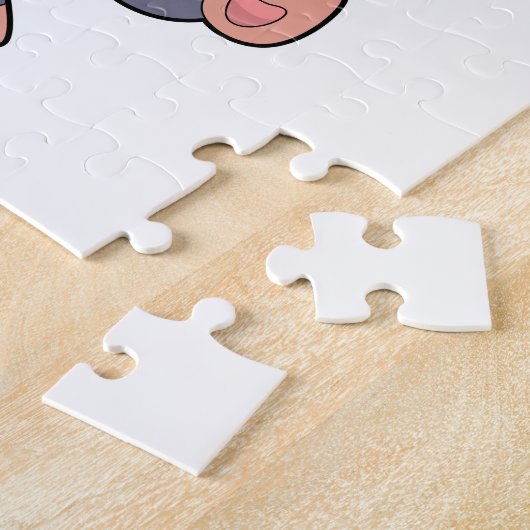 Mole met Umbrella Legpuzzel (Zijkant)