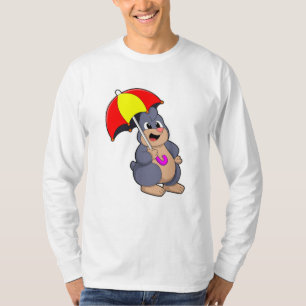 Mole met Umbrella T-shirt