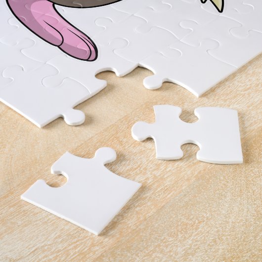 Mole met vergrootglas legpuzzel (Zijkant)